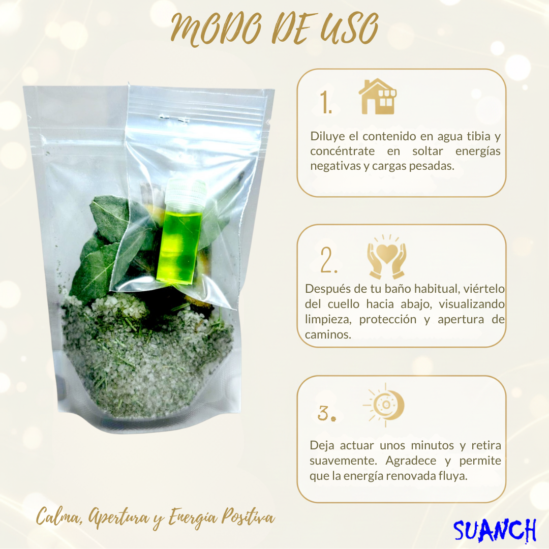 Baño de Sal “ESTRELLA DORADA”