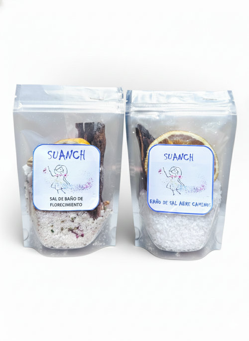 PACK x2 - Baño de Sal “ABRE CAMINOS” y “FLORECIMIENTO”