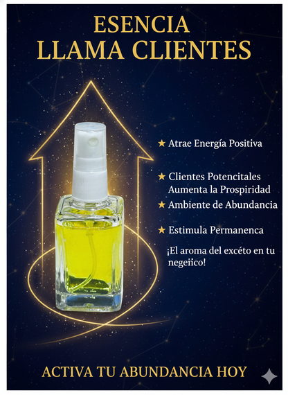 Esencia “LLAMA CLIENTES”