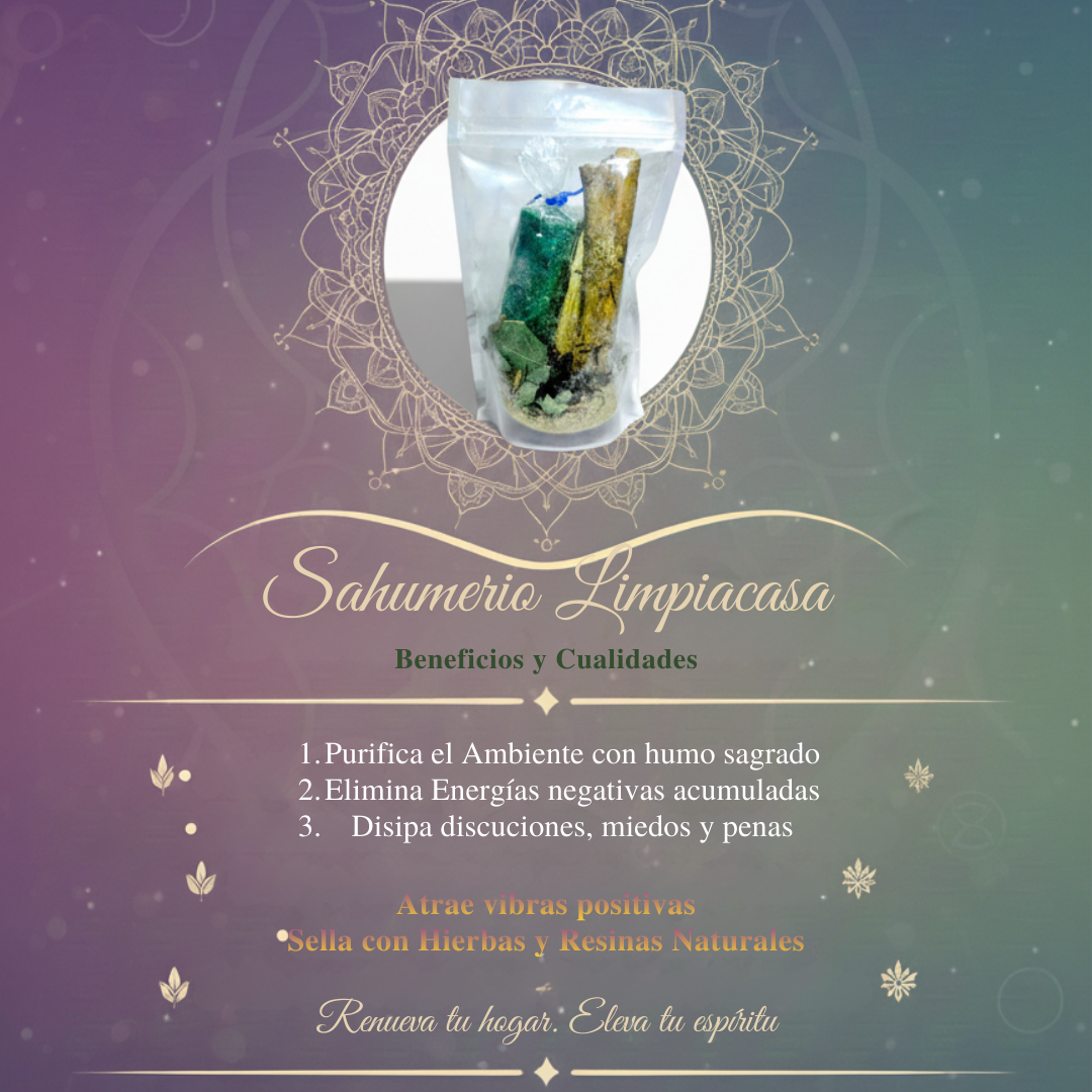 Sahumerio Limpiacasa