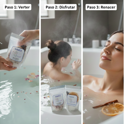 PACK x2 - Baño de Sal “ABRE CAMINOS” y “FLORECIMIENTO”